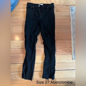 Abercrombie slim mid rise jeans